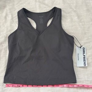 Girlfriend Collective Charcoal Tank Top